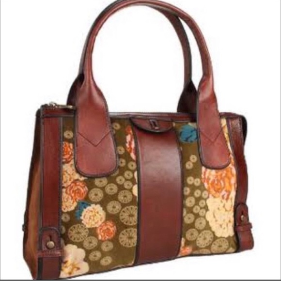 Fossil Vintage Revival (VRV) Top Zip Satchel - Picture 1 of 13